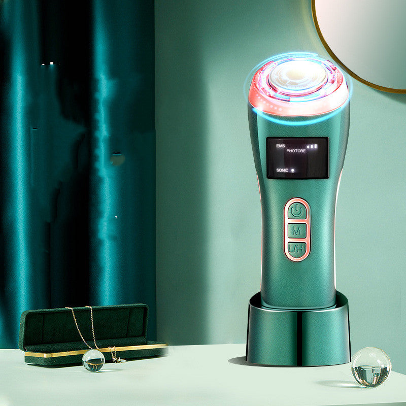 Radiofrequenz Hautstraffung Verjüngung Gesicht Massagegerät Hals Lifting Beauty Kit
