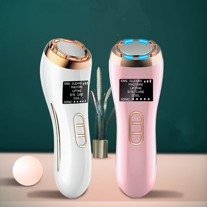 Radiofrequenz Hautstraffung Verjüngung Gesicht Massagegerät Hals Lifting Beauty Kit