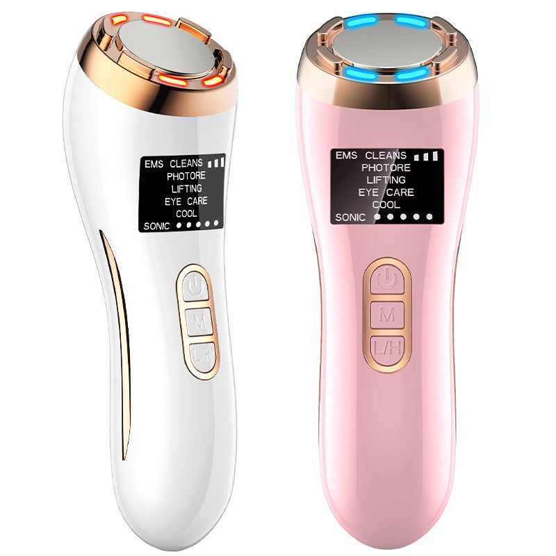 Radiofrequenz Hautstraffung Verjüngung Gesicht Massagegerät Hals Lifting Beauty Kit