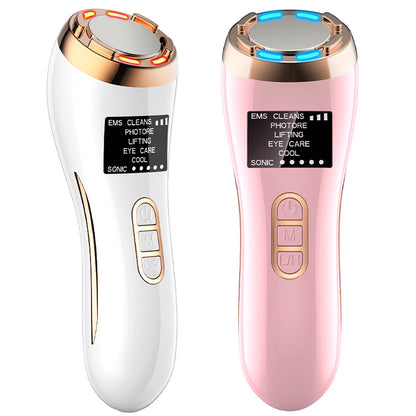 Radiofrequenz Hautstraffung Verjüngung Gesicht Massagegerät Hals Lifting Beauty Kit